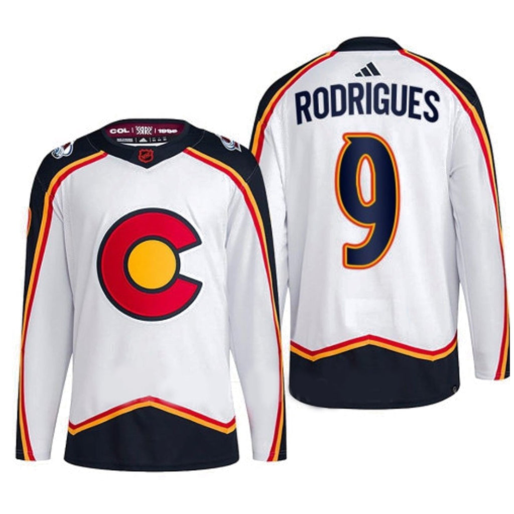 Evan Rodrigues Colorado Avalanche 9 Jersey