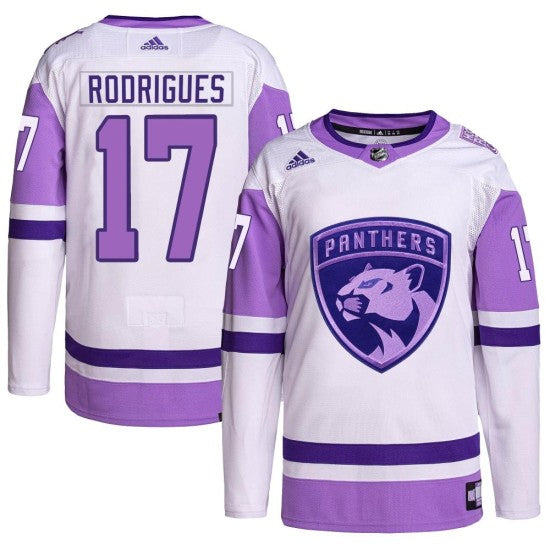 Evan Rodrigues Florida Panthers 17 Jersey