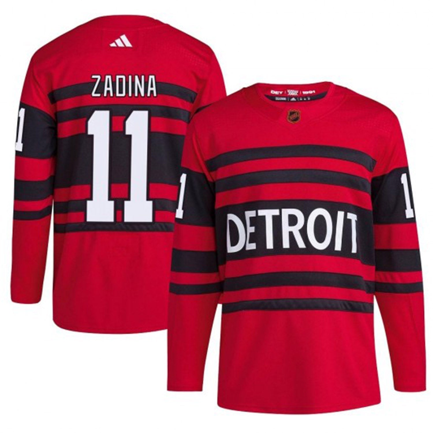 Filip Zadina Detroit Red Wings 11 Jersey