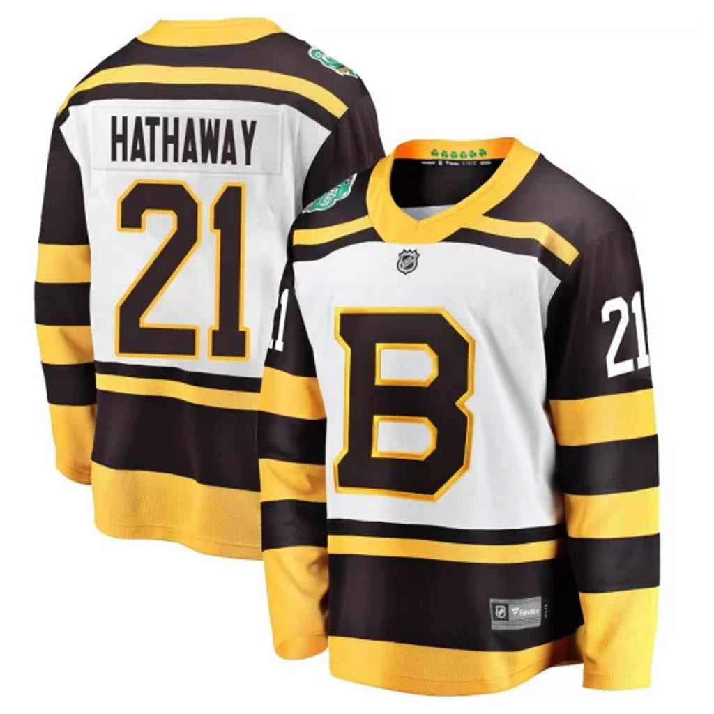 Garnet Hathaway Boston Bruins 21 Jersey