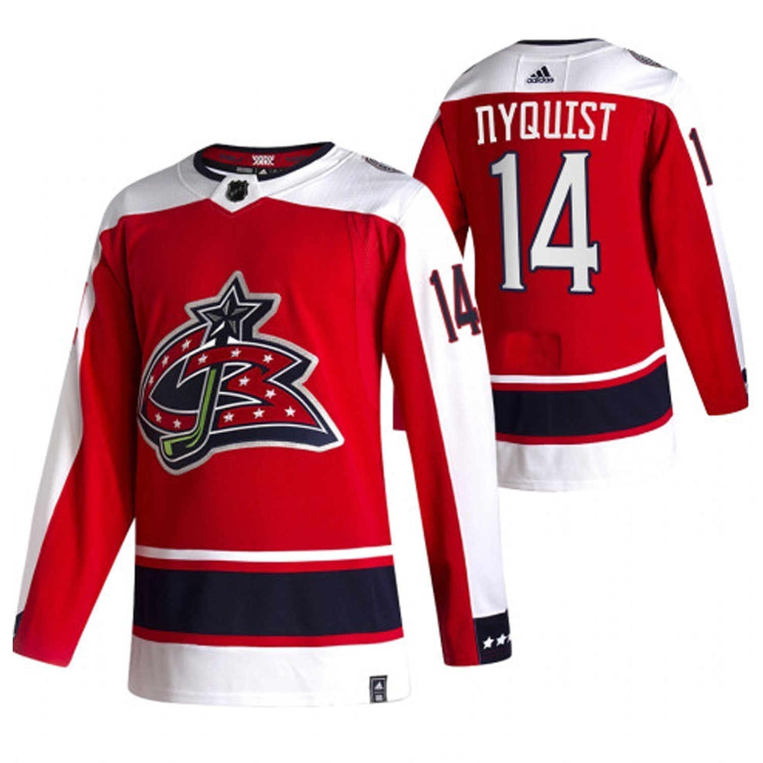 Gustav Nyquist Columbus Blue Jackets 14 Jersey