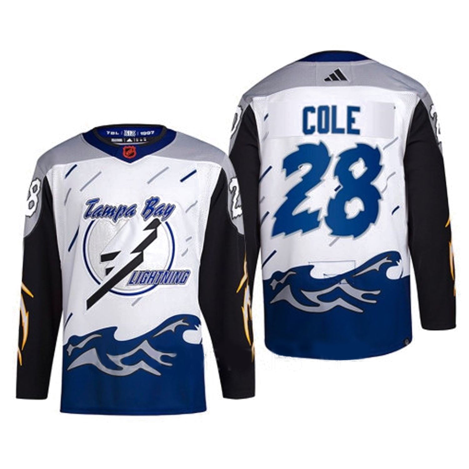 Ian Cole Tampa Bay Lightning 28 Jersey