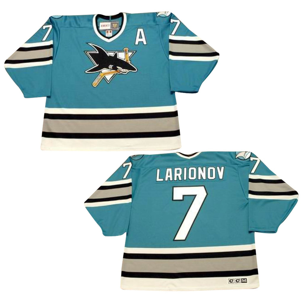 Igor Larionov San Jose Sharks 7 Jersey