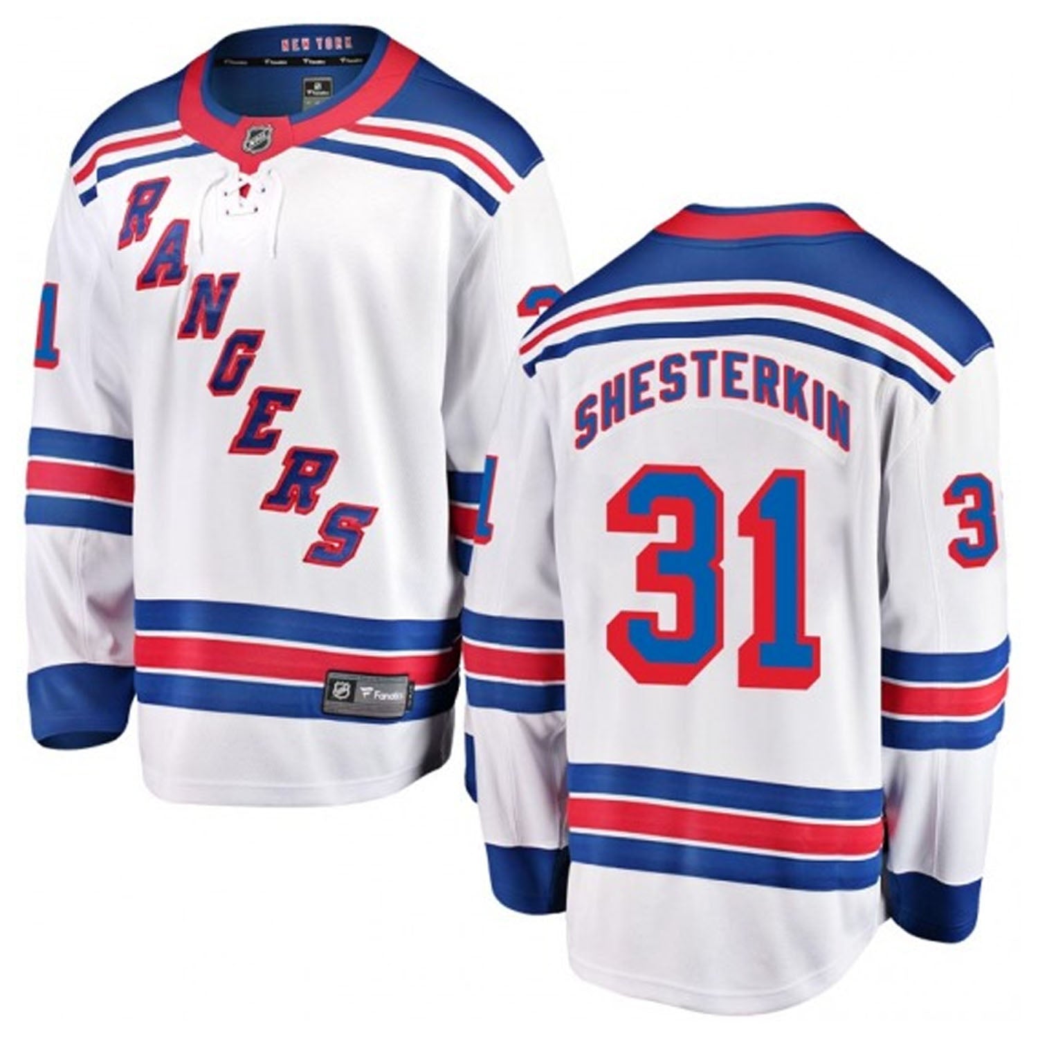 Igor Shesterkin New York Rangers 31 Jersey
