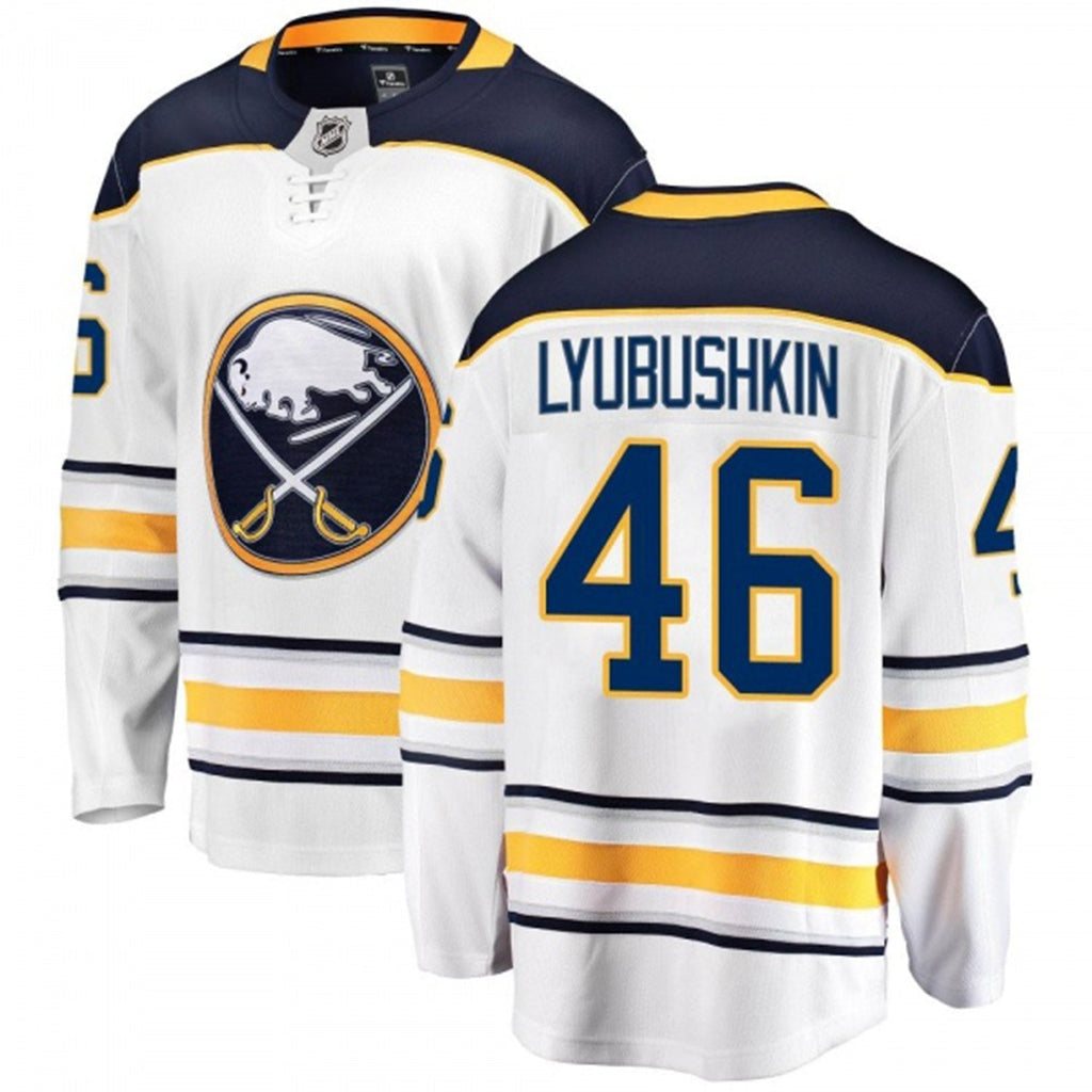Ilya Lyubushkin Buffalo Sabres 46 Jersey