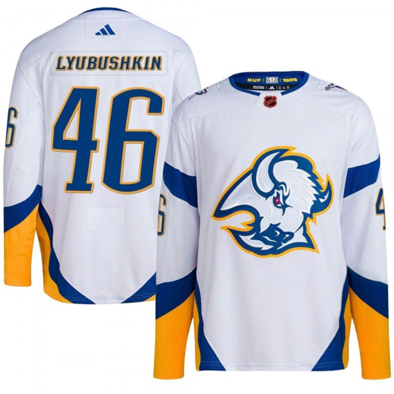 Ilya Lyubushkin Buffalo Sabres 46 Jersey