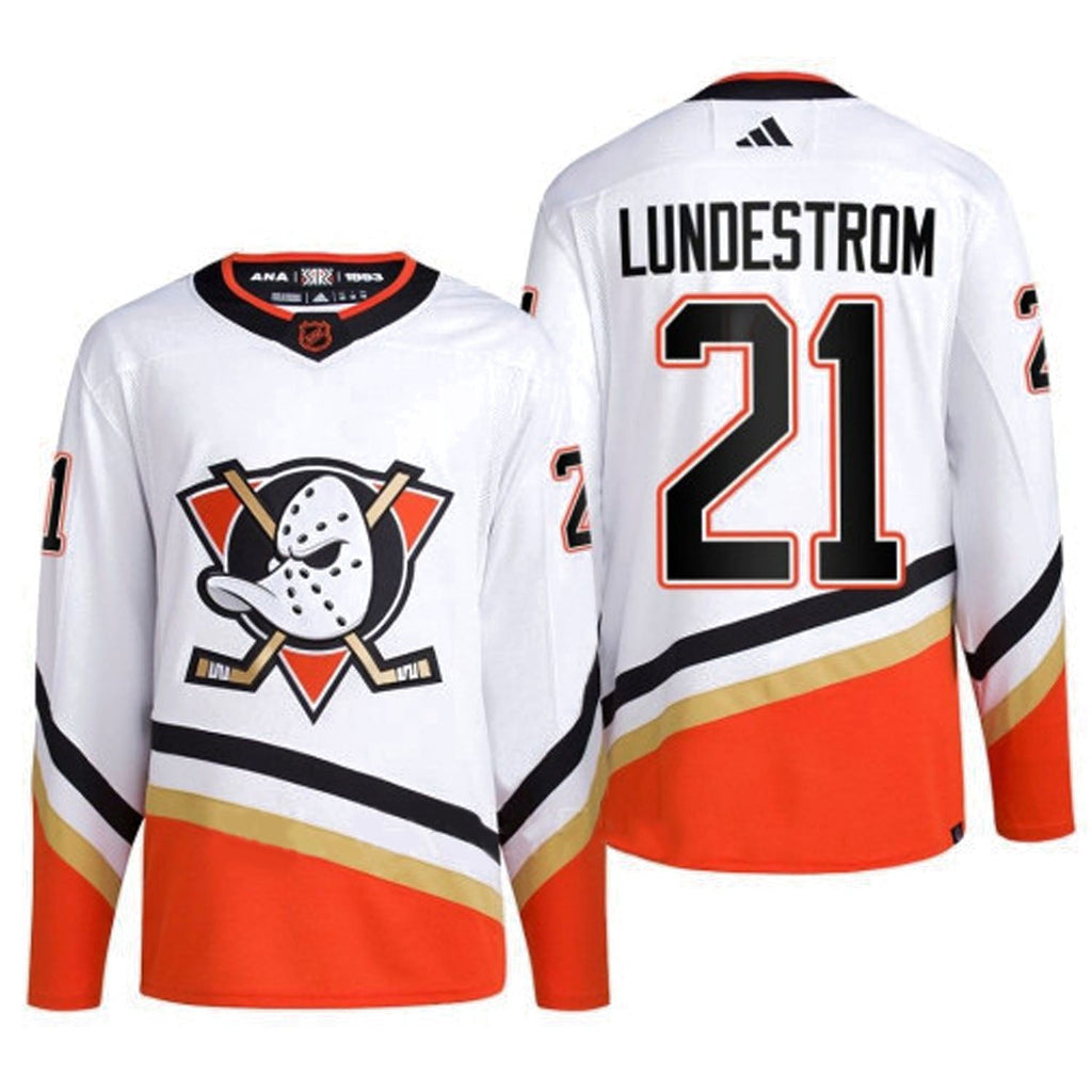 Isac Lundestrom Anaheim Ducks 21 Jersey