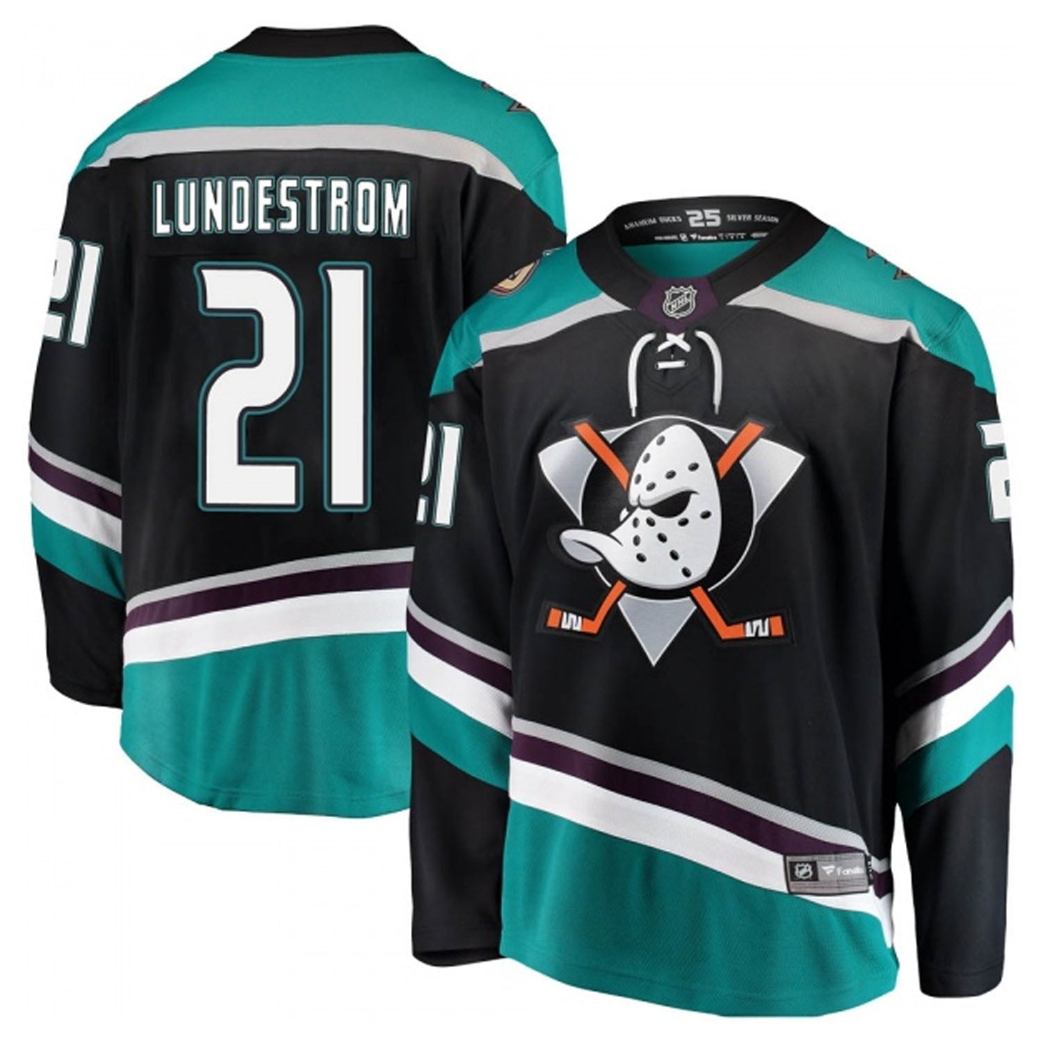 Isac Lundestrom Anaheim Ducks 21 Jersey