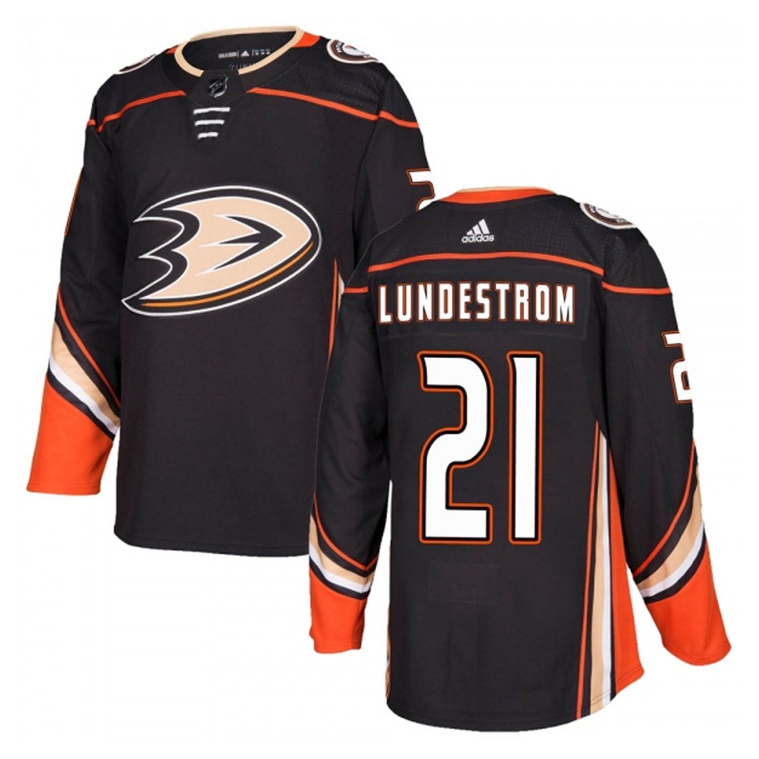 Isac Lundestrom Anaheim Ducks 21 Jersey