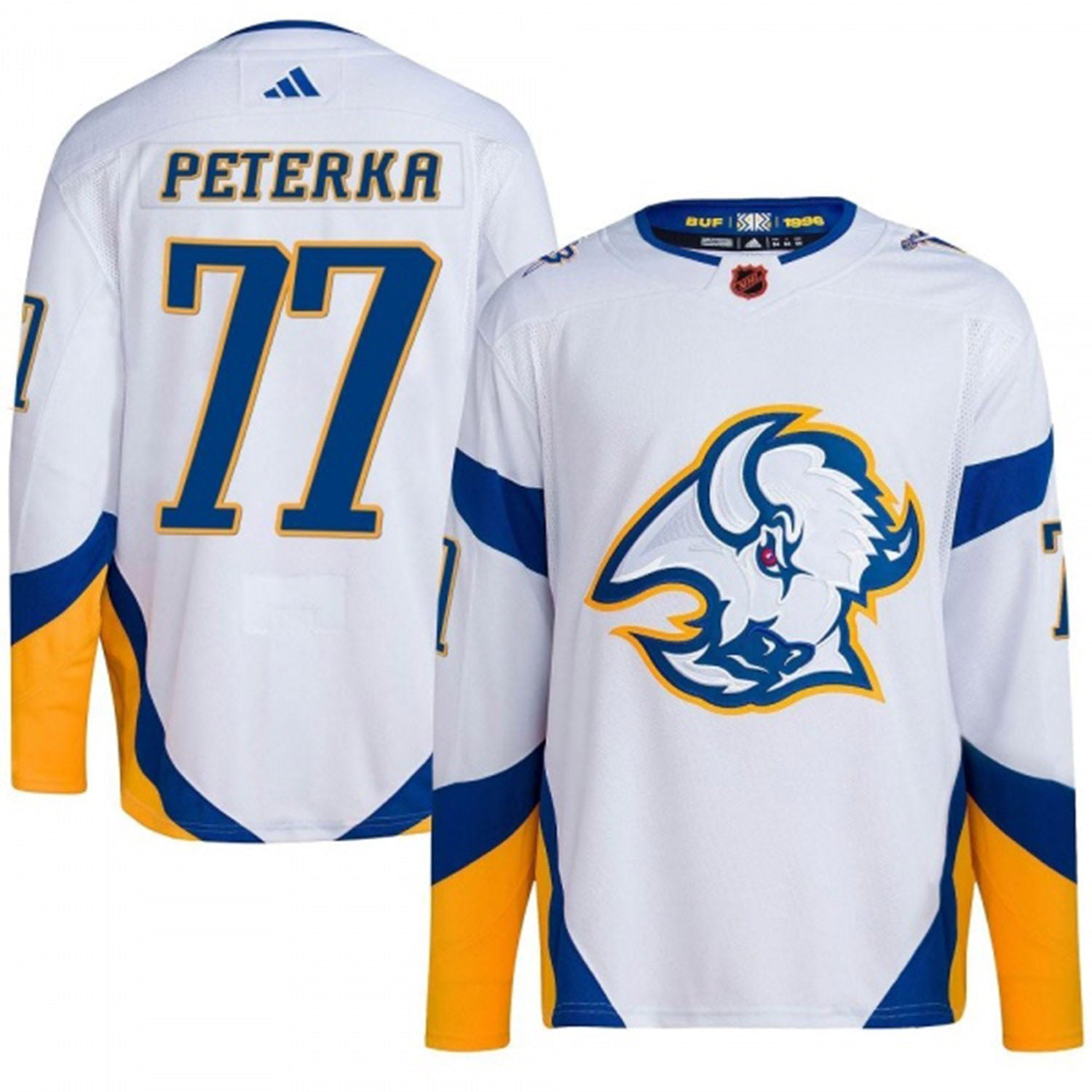 JJ Peterka Buffalo Sabres 77 Jersey