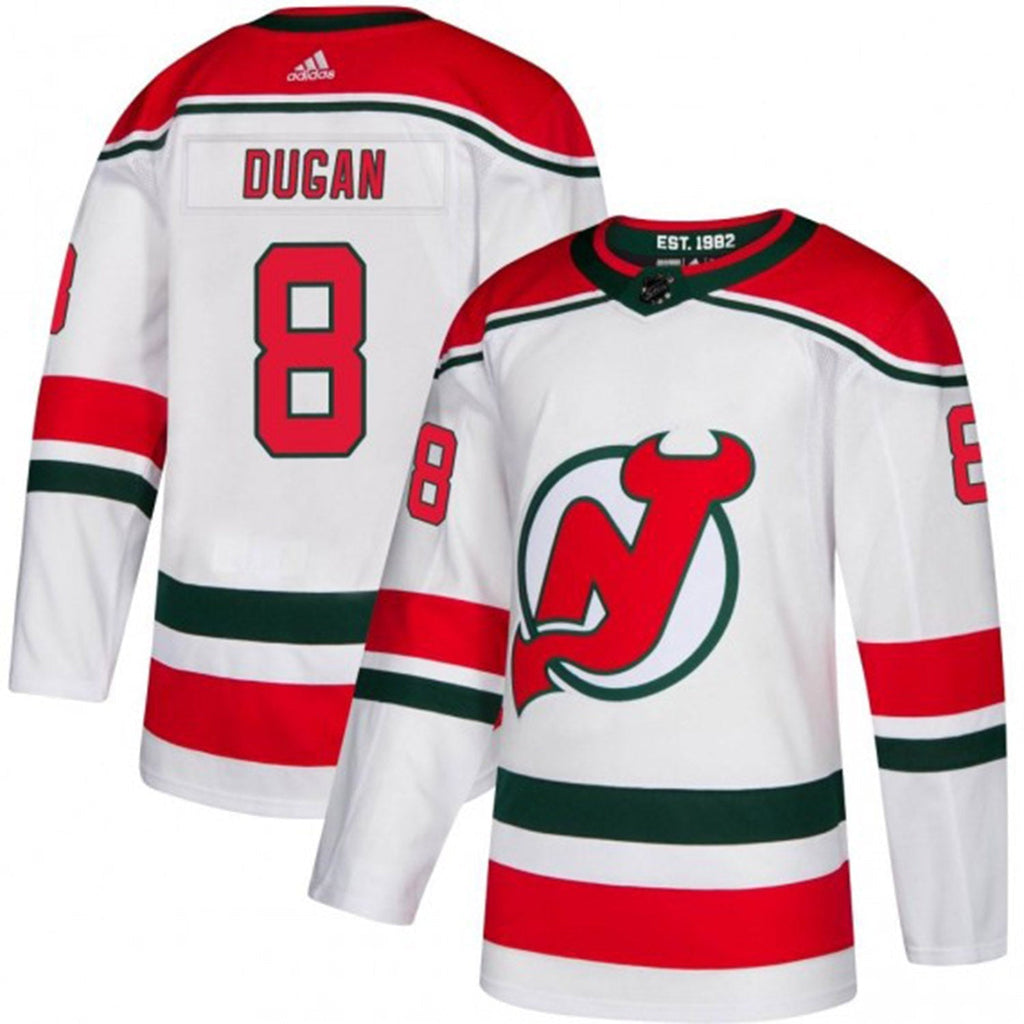 Jack Dugan New Jersey Devils 8 Jersey