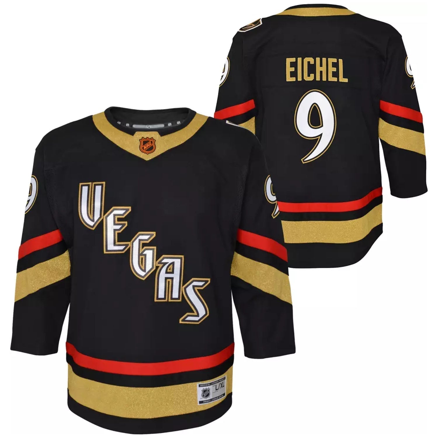 Jack Eichel Vegas Golden Knights 9 Jersey