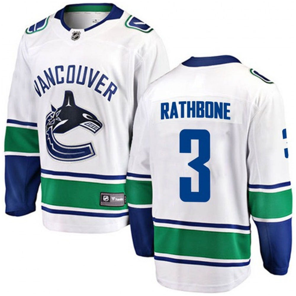 Jack Rathbone Vancouver Canucks 3 Jersey