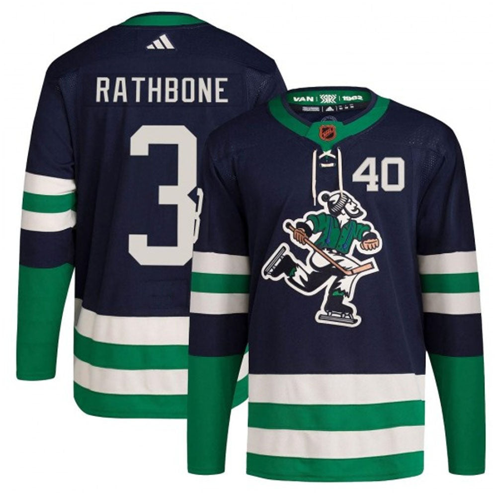 Jack Rathbone Vancouver Canucks 3 Jersey