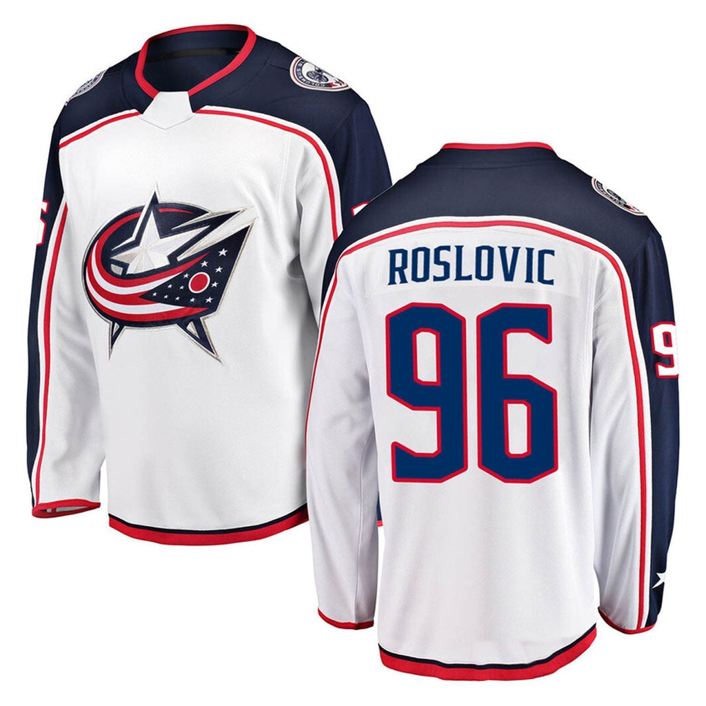 Jack Roslovic Columbus Blue Jackets 96 Jersey