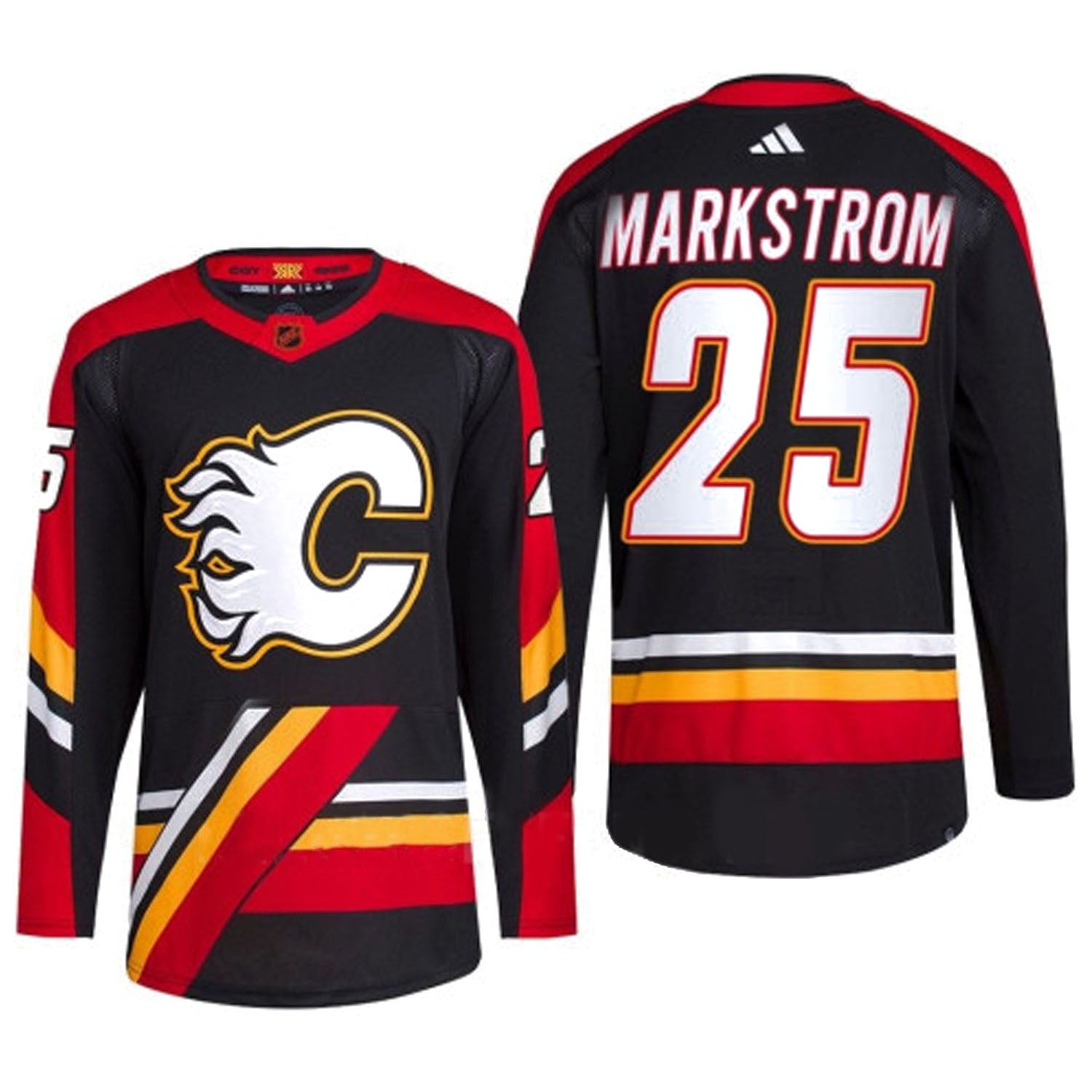 Jacob Markstrom Calgary Flames 25 Jersey