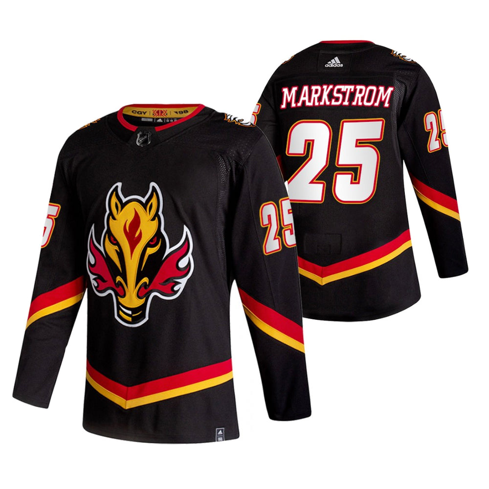 Jacob Markstrom Calgary Flames 25 Jersey
