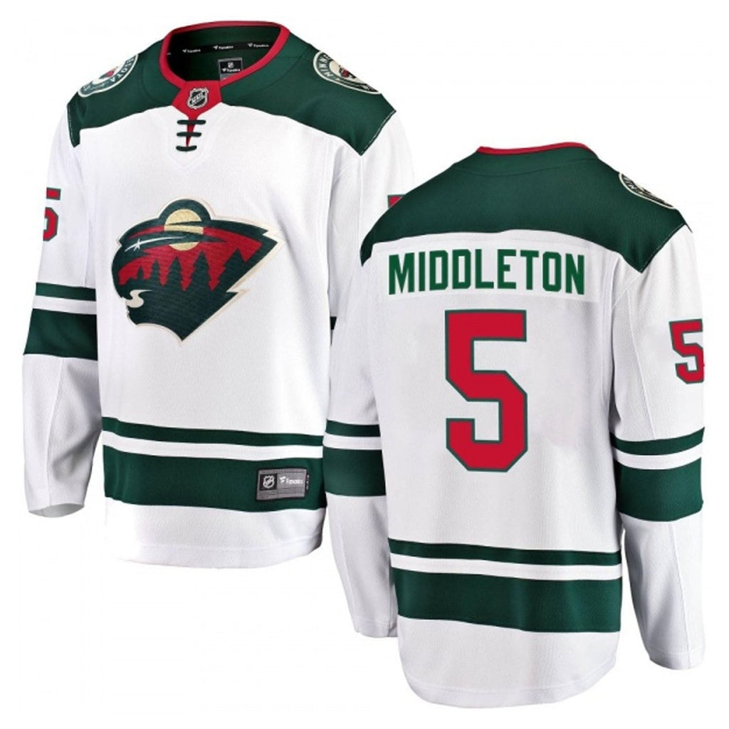 Jake Middleton Minnesota Wild 5 Jeresy