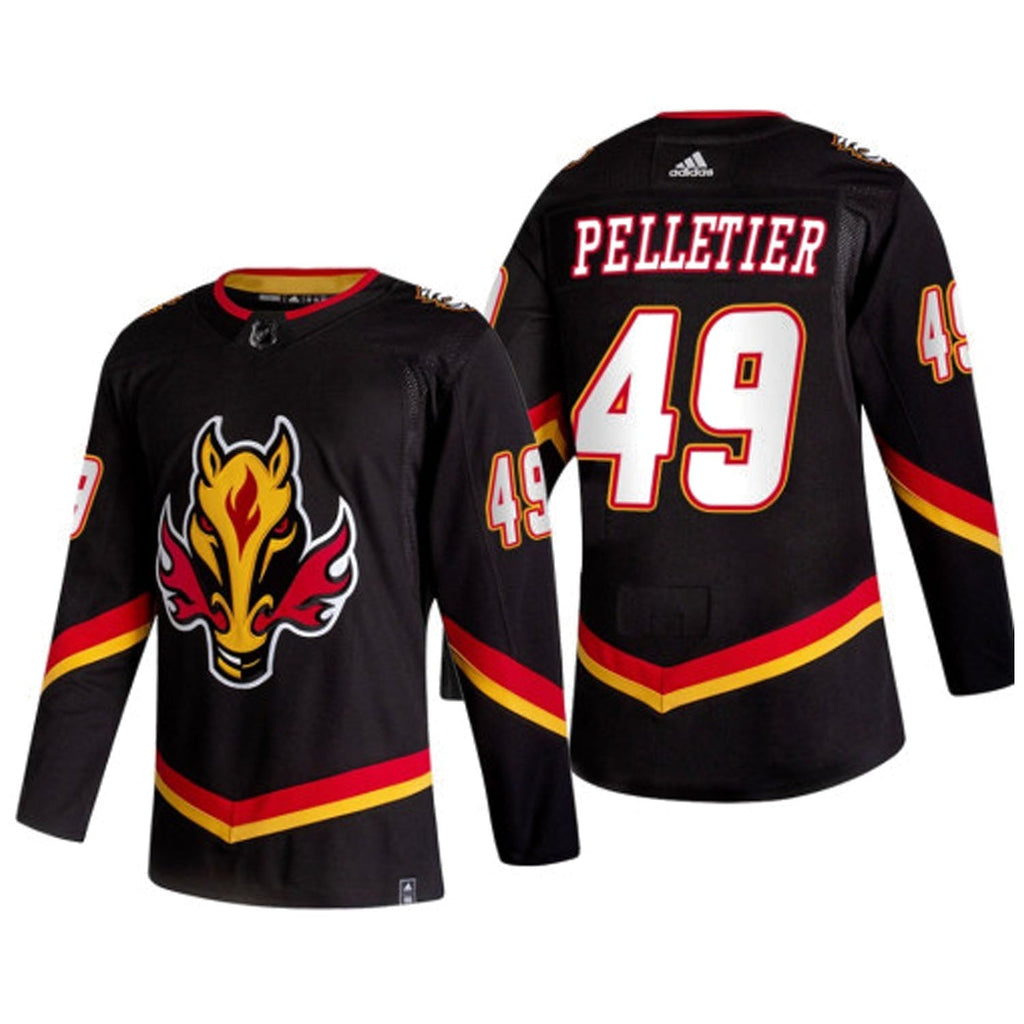 Jakob Pelletier Calgary Flames 49 Jersey