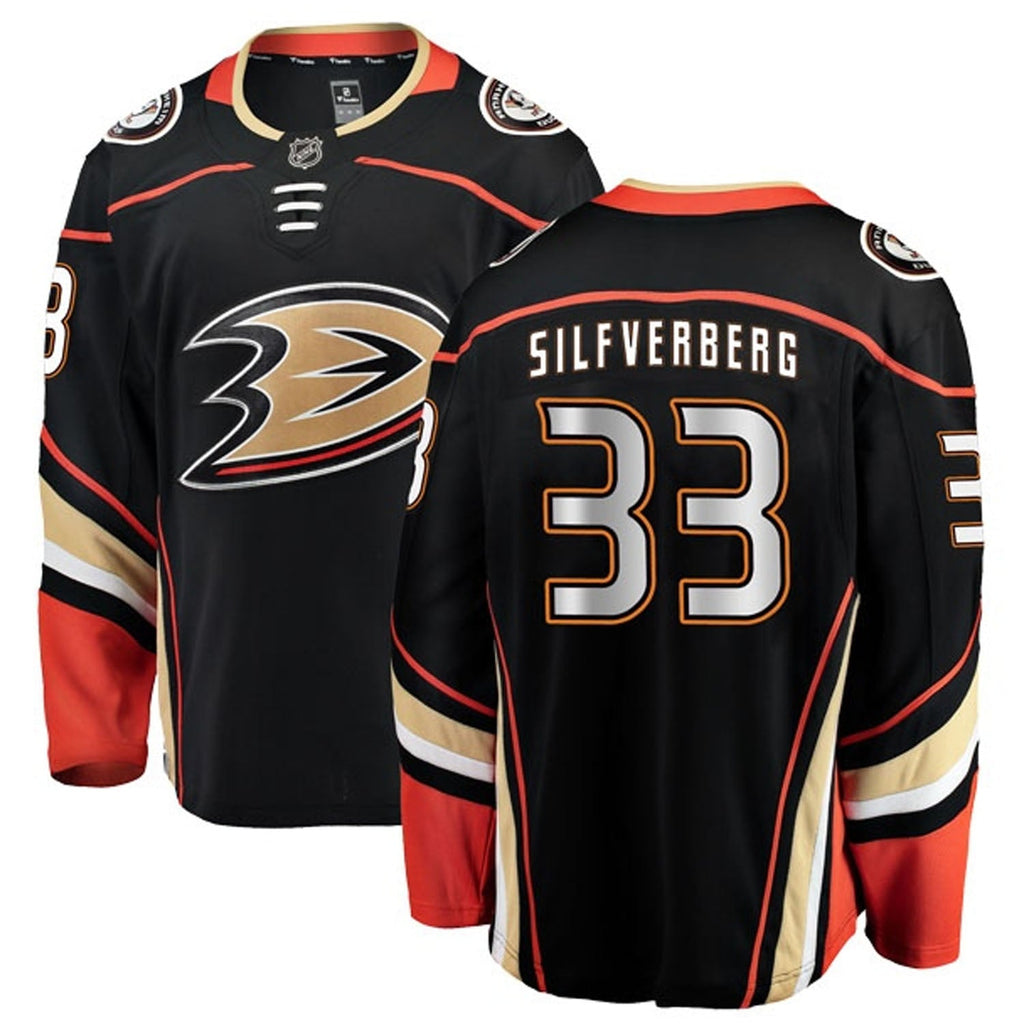 Jakob Silfverberg Anaheim Ducks 33 Jersey