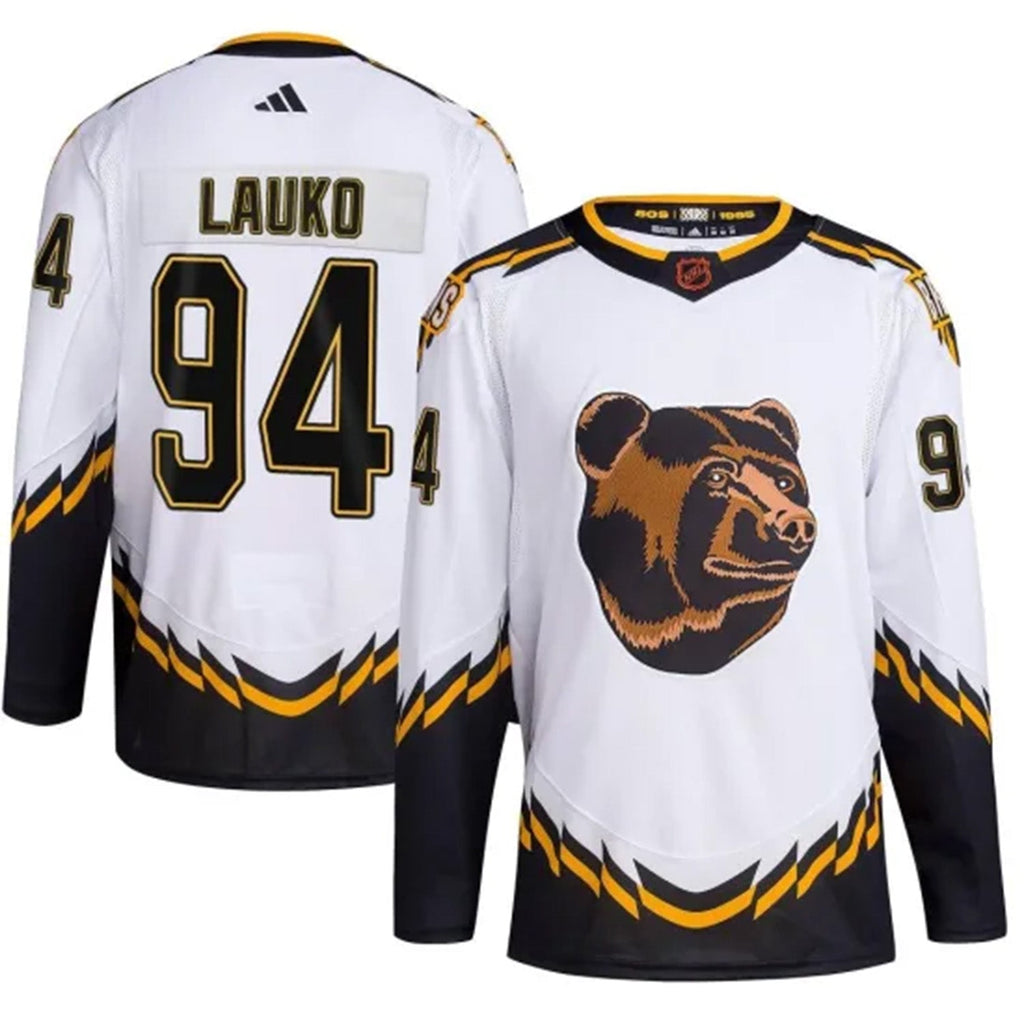 Jakub Lauko Bostin Bruins 94 Jersey