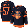 James Hamblin Edmonton Oilers 57 Jersey