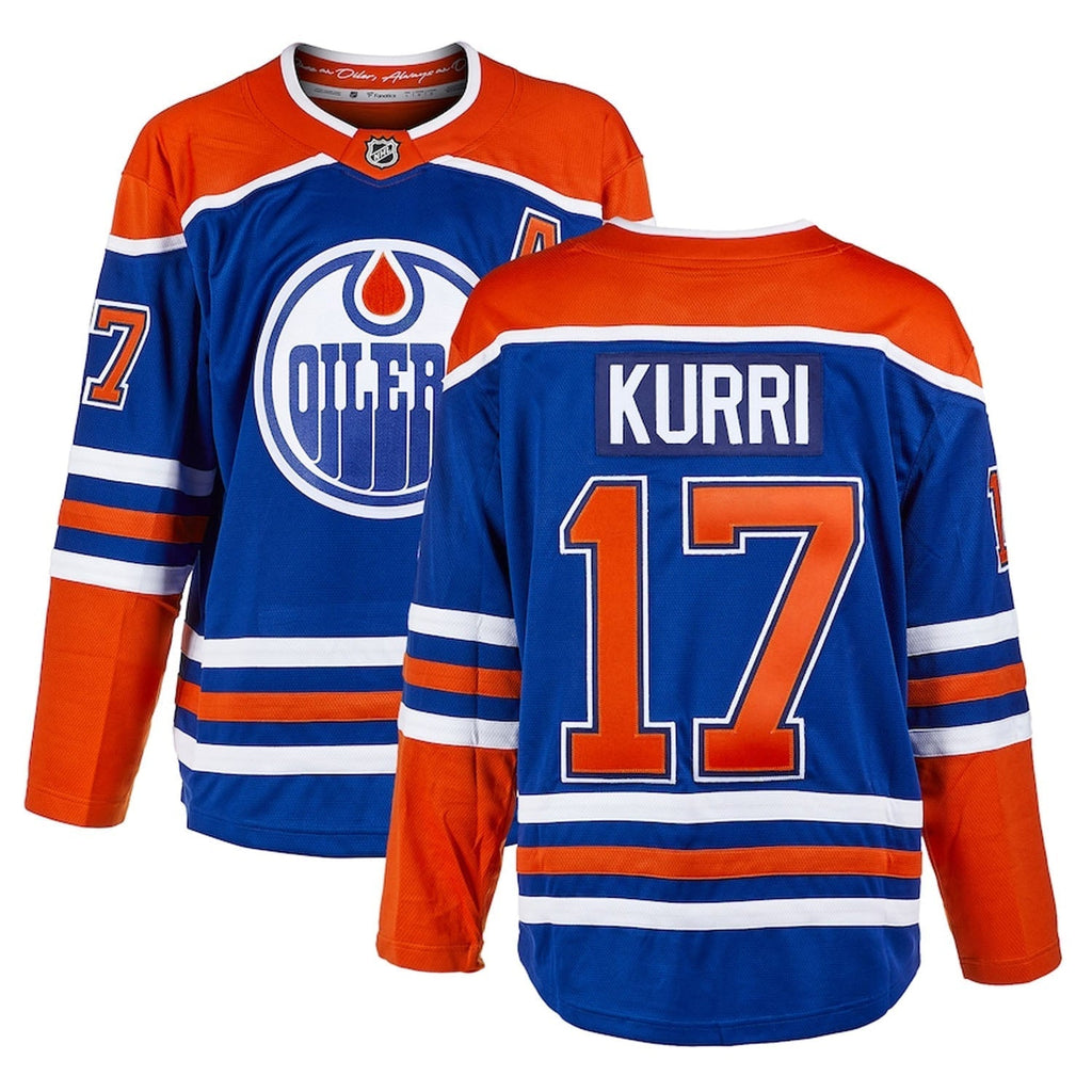 Jari Kurri Edmonton Oilers 17 Jersey