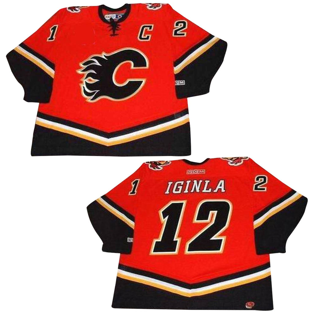 Jarome Iginla Calgary Flames 12 Jersey