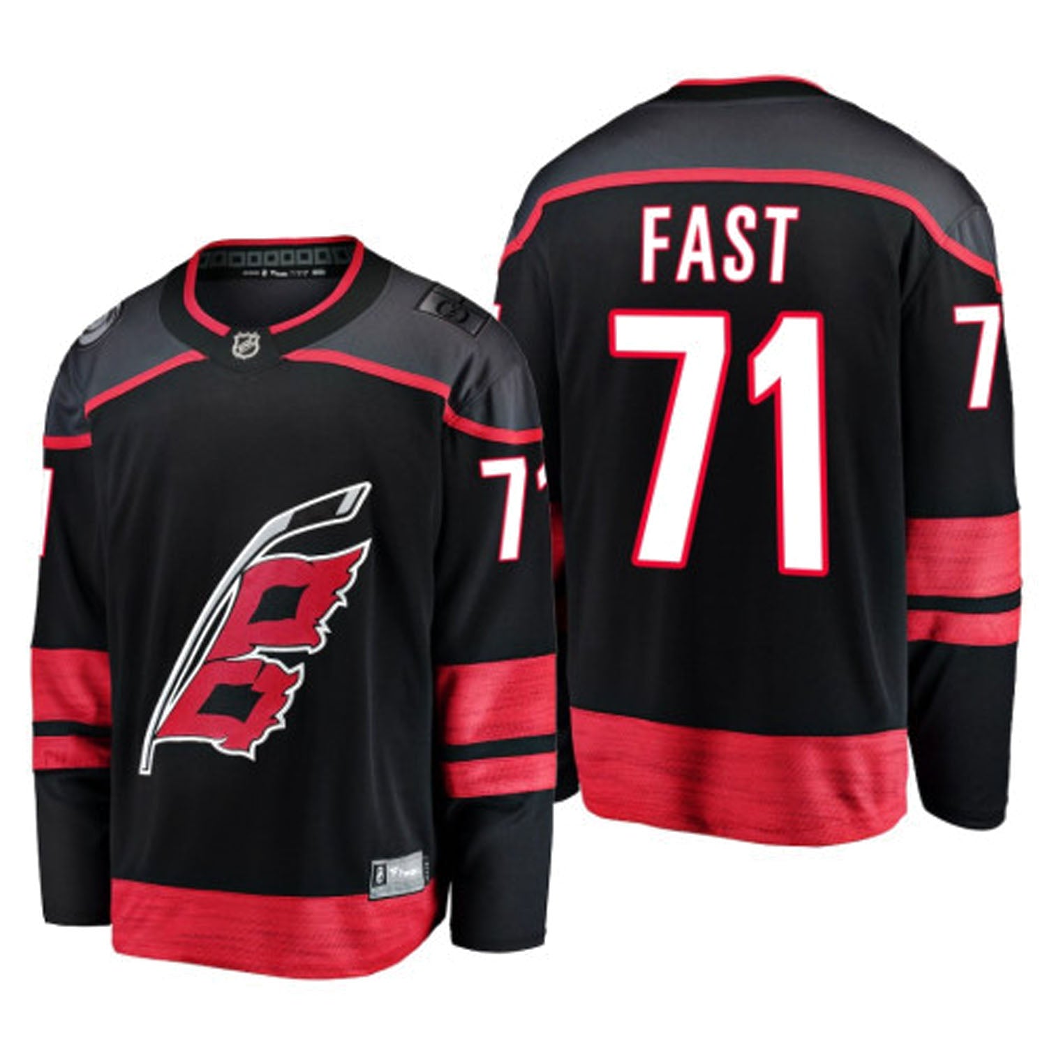 Jesper Fast Carolina Hurricanes 71 Jersey