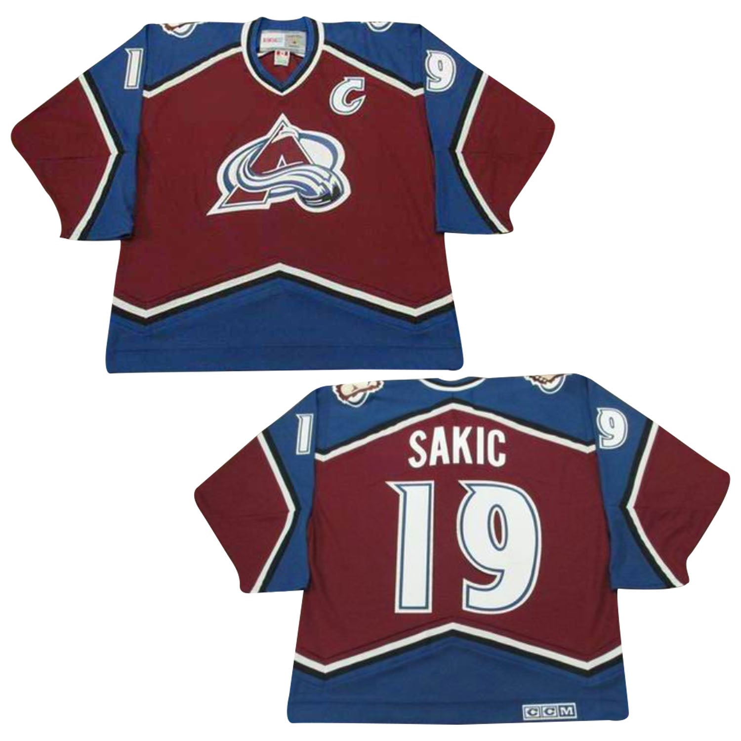 Joe Sakic Colorado Avalanche 19 Jersey
