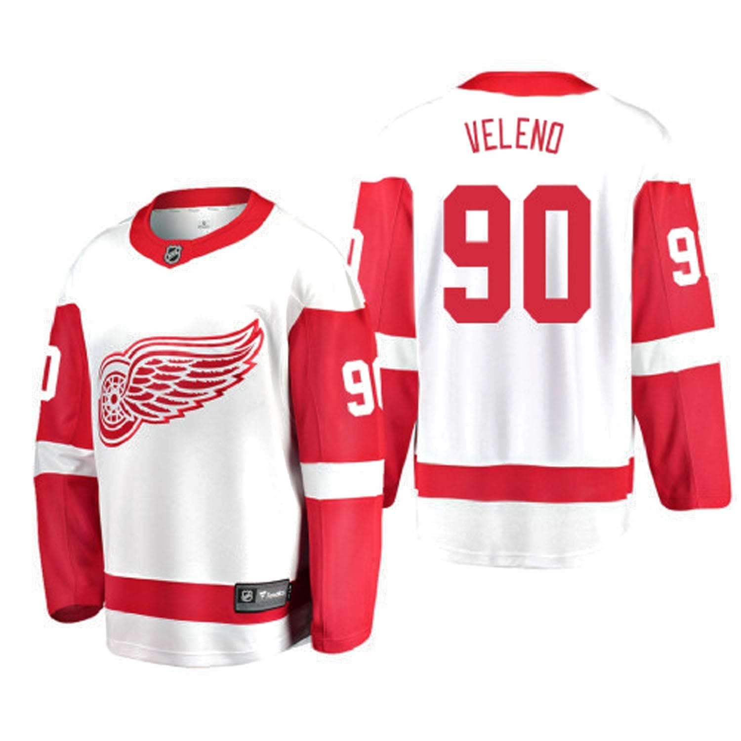 Joe Veleno Detroit Red Wings 90 Jersey