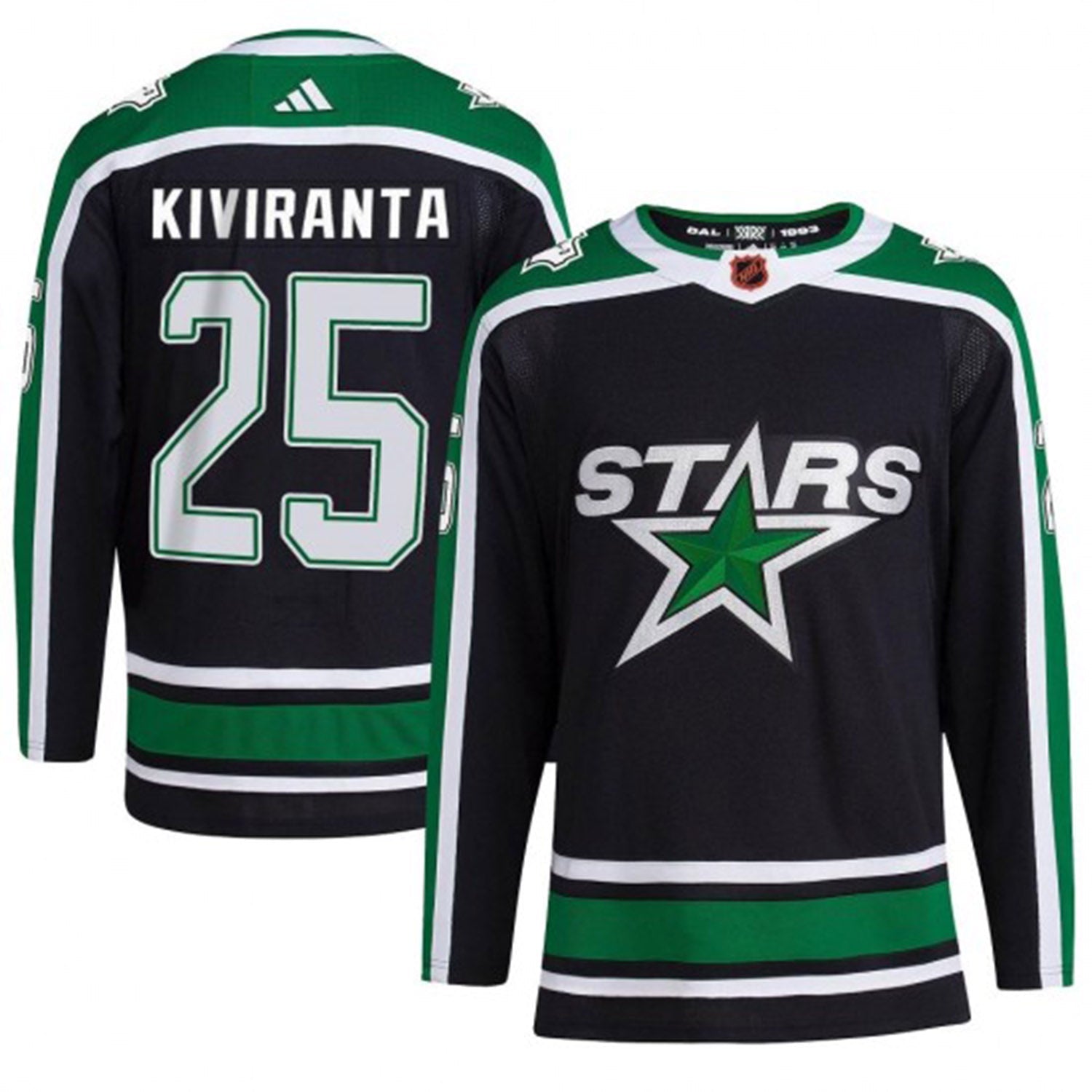 Joel Kiviranta Dallas Stars 25 Jersey