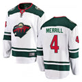 Jon Merrill Minnesota Wild 4 Jersey