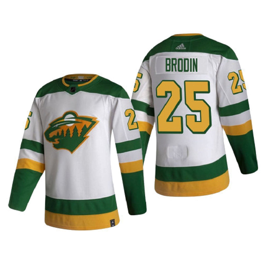 Jonas Brodin Minnesota Wild 25 Jersey