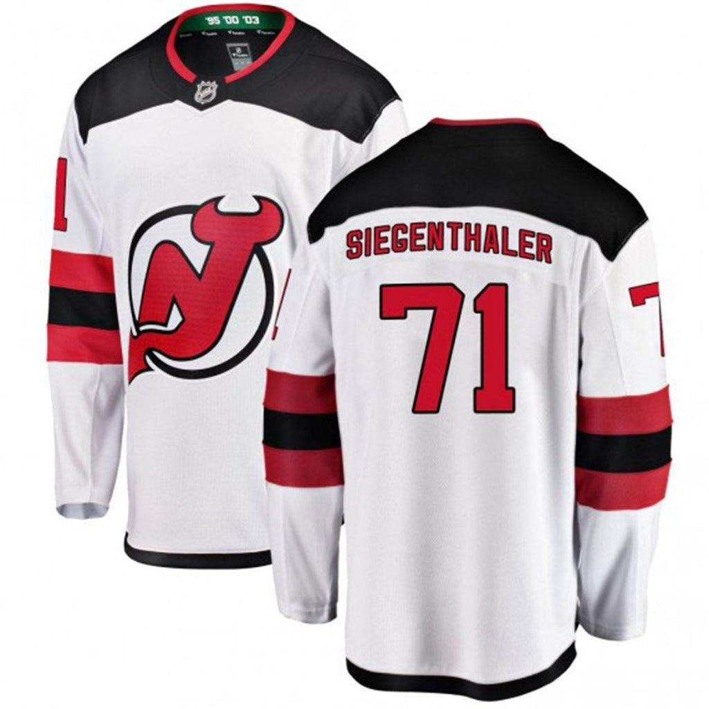 Jonas Siegenthaler New Jersey Devils 71 Jersey
