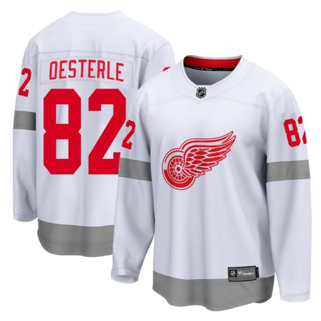 Jordan Oesterle Detroit Red Wings 82 Jersey