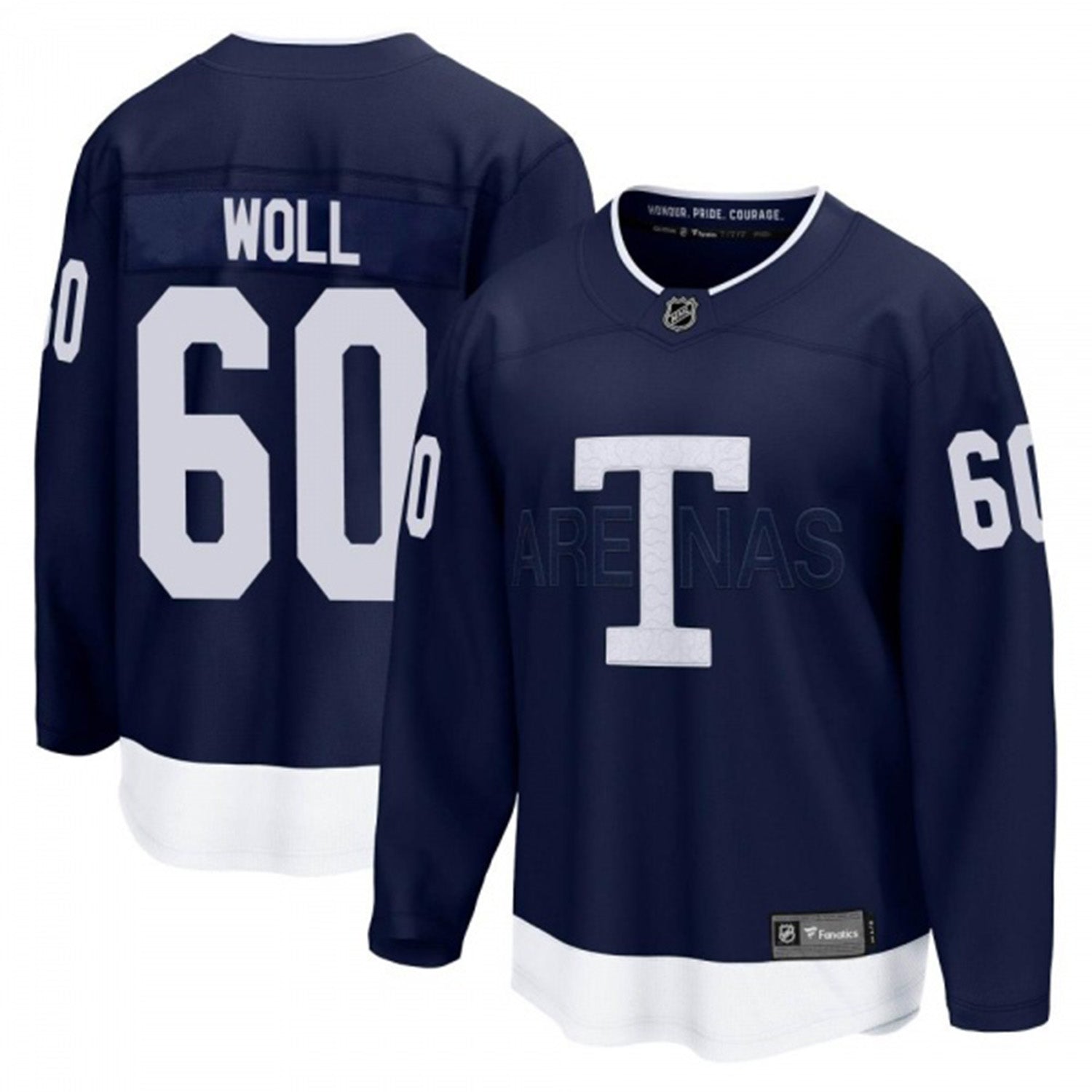 Joseph Woll Toronto Maple Leafs 60 Jersey