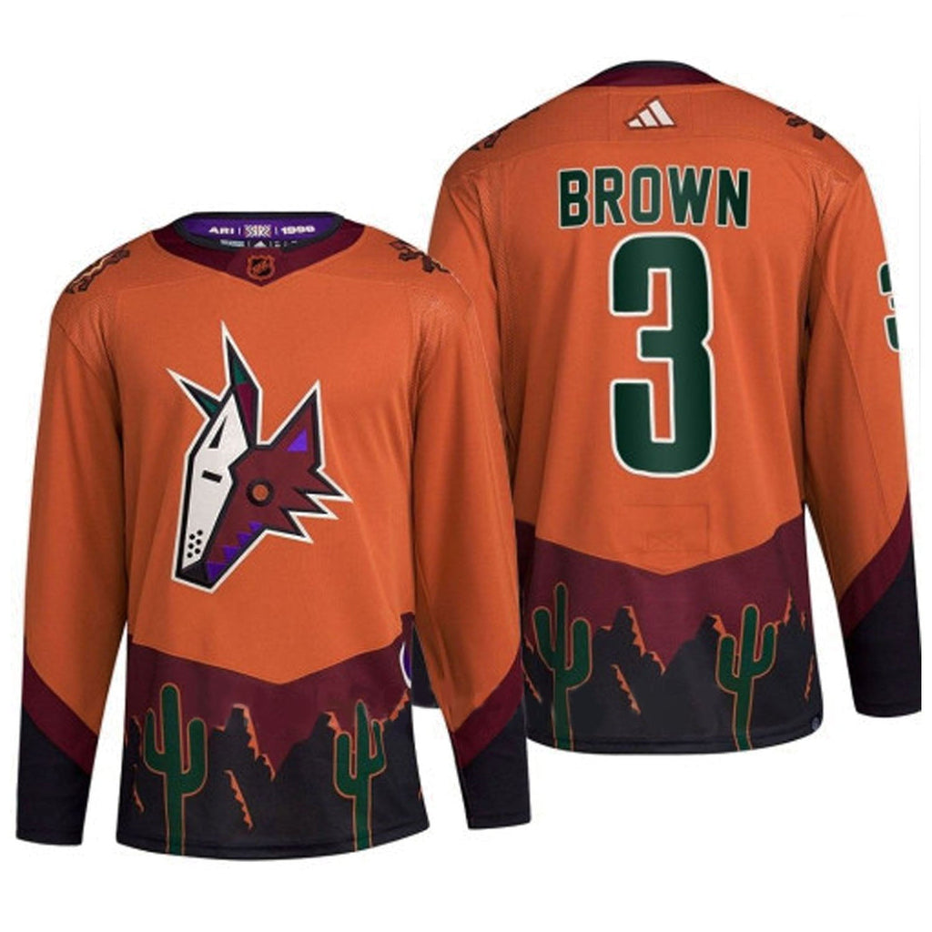 Josh Brown Arizona Coyotes 3 Jersey