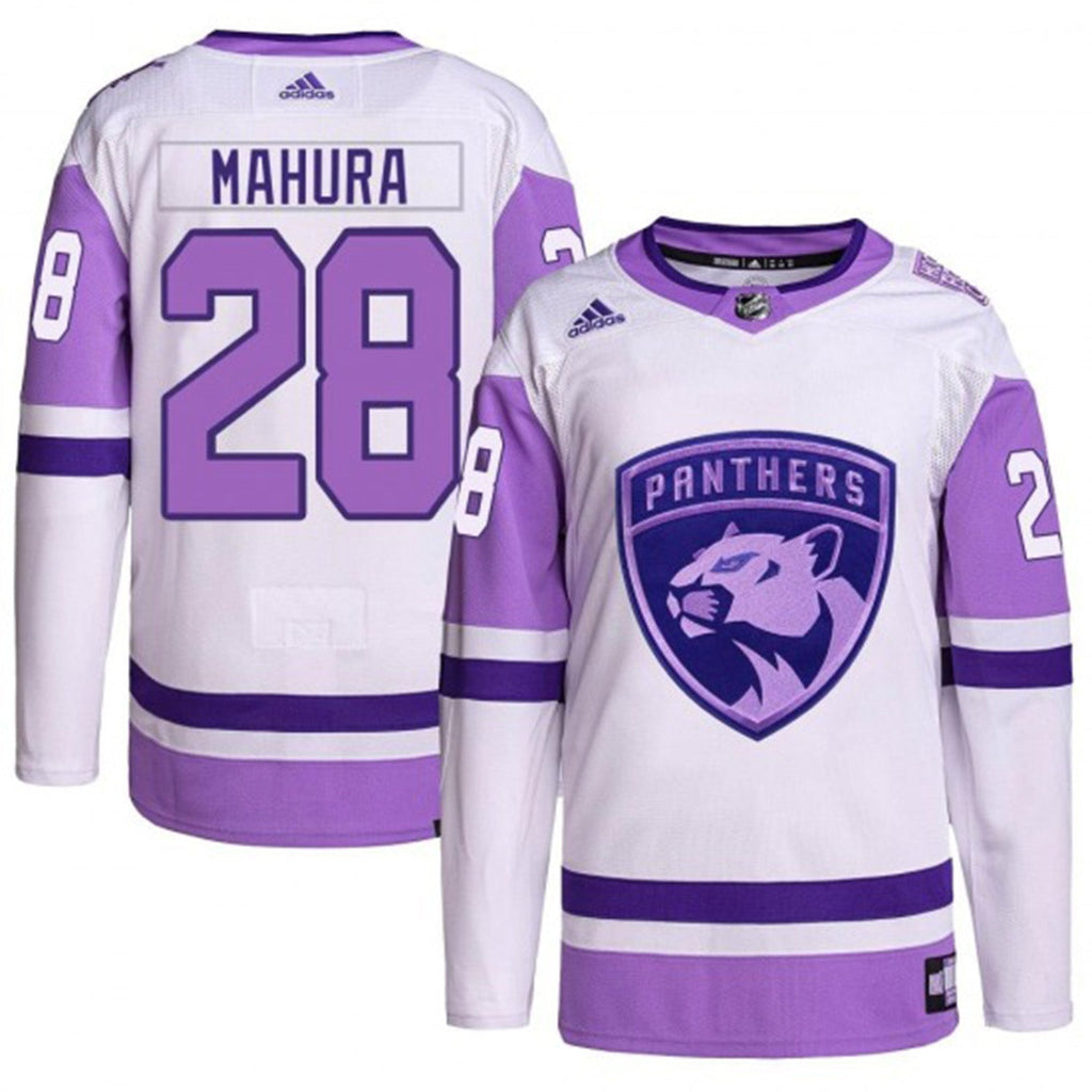 Josh Mahura Florida Panthers 28 Jersey