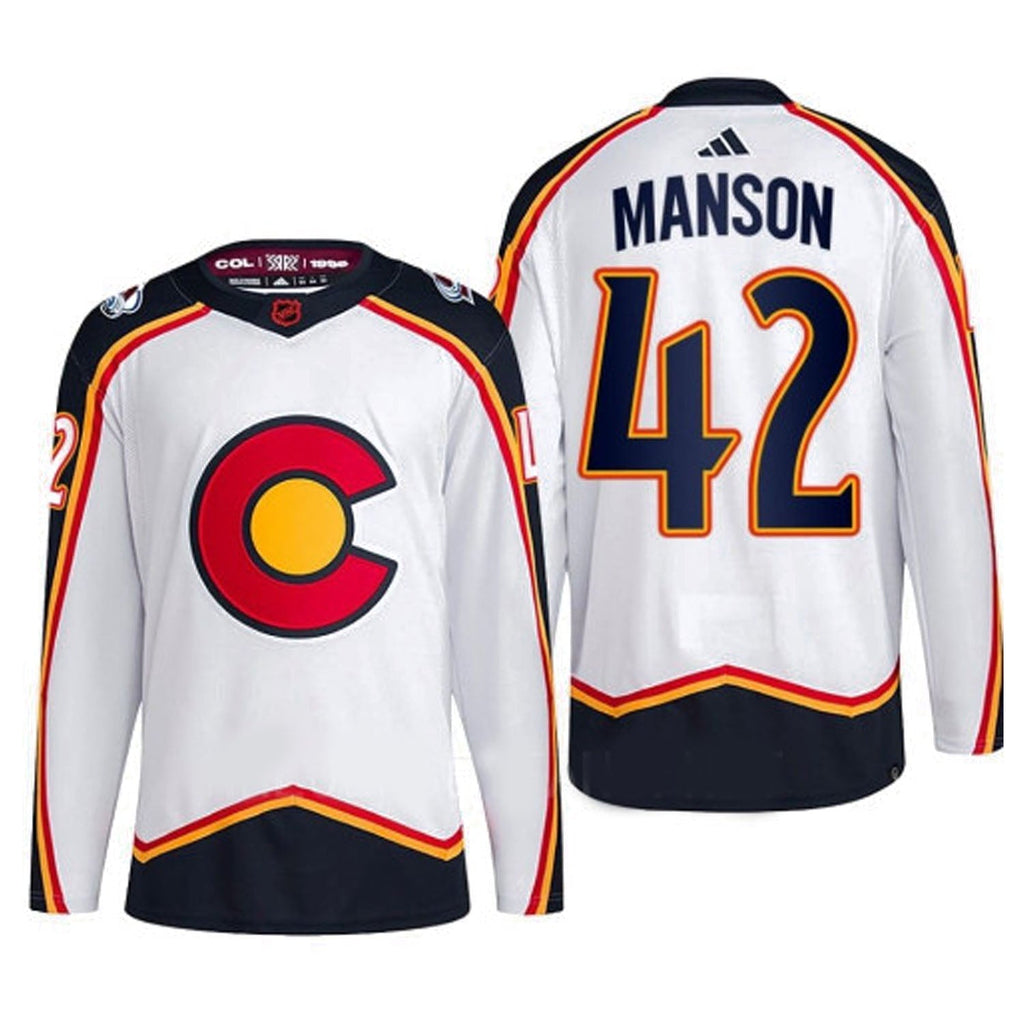 Josh Manson Colorado Avalanche 42 Jersey