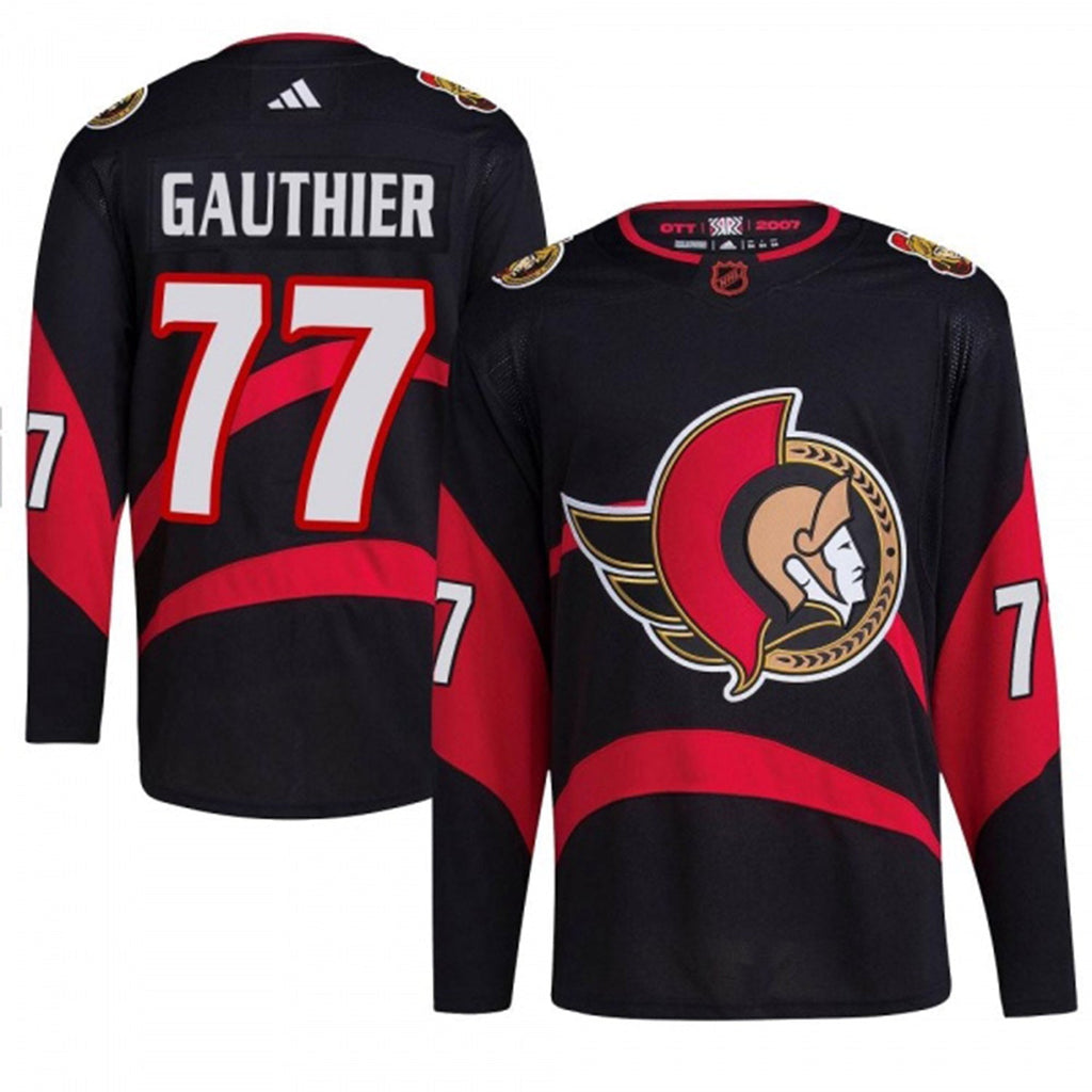 Julien Gauthier Chicago Blackhawks 77 Jersey