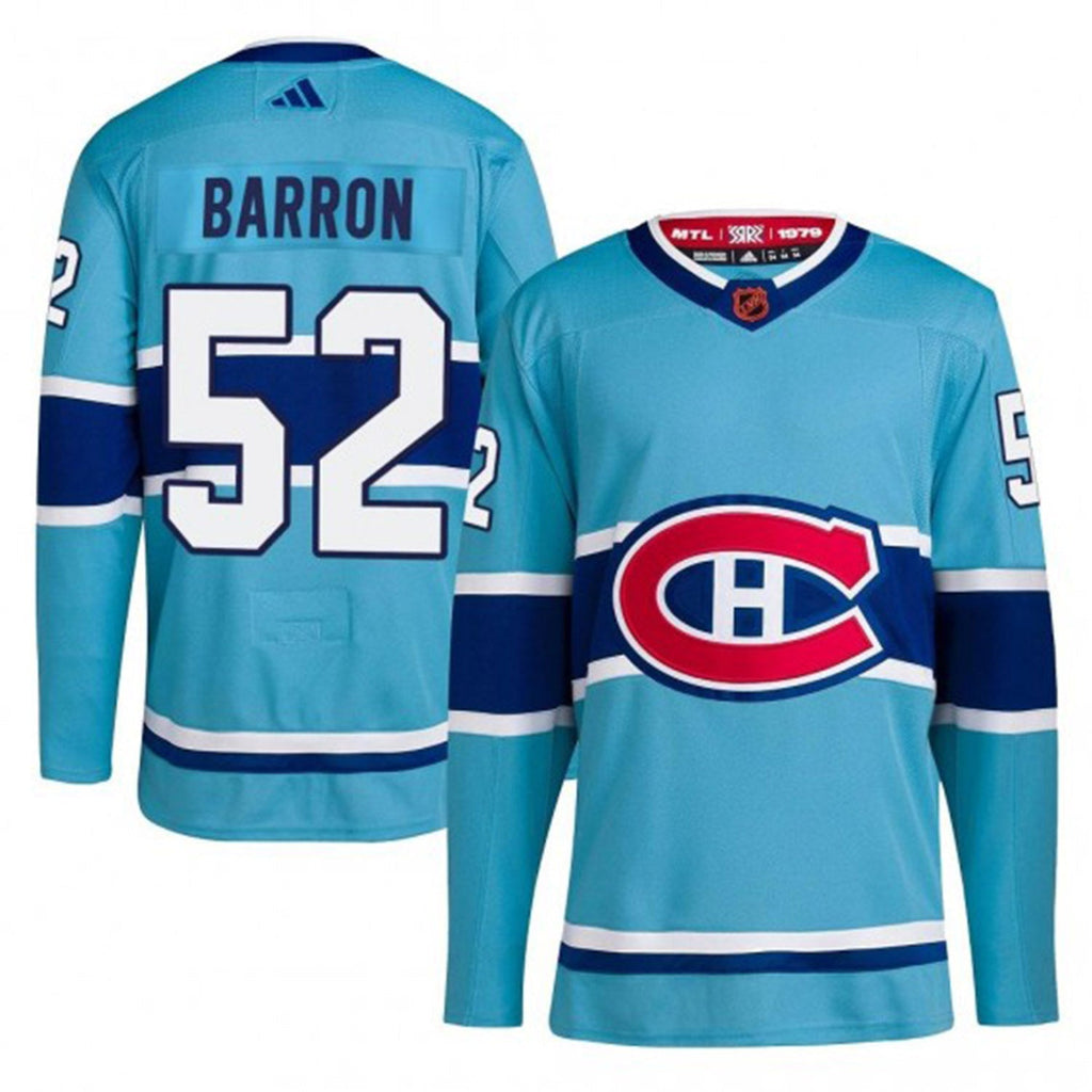Justin Barron Montreal Canadiens 52 Jersey