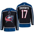 Justin Danforth Columbus Blue Jackets 17 Jersey