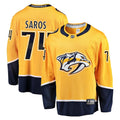 Juuse Saros Nashville Predators 74 Jersey