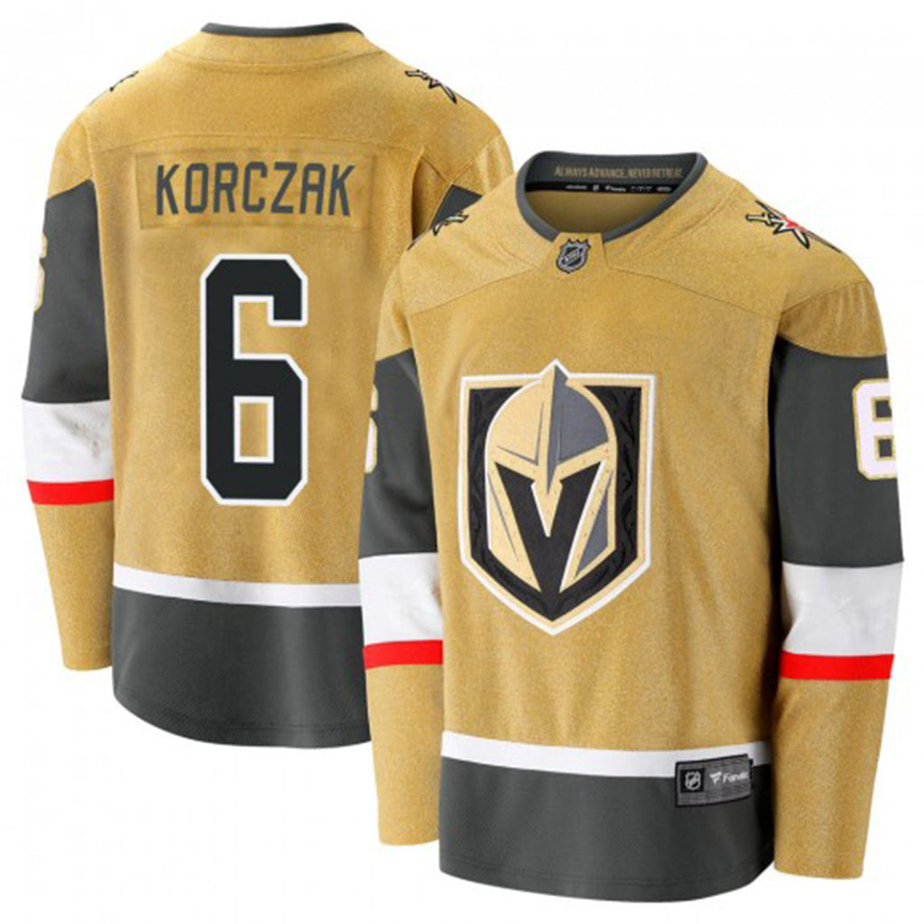Kaedan Korczak Vegas Golden Knights 6 Jersey