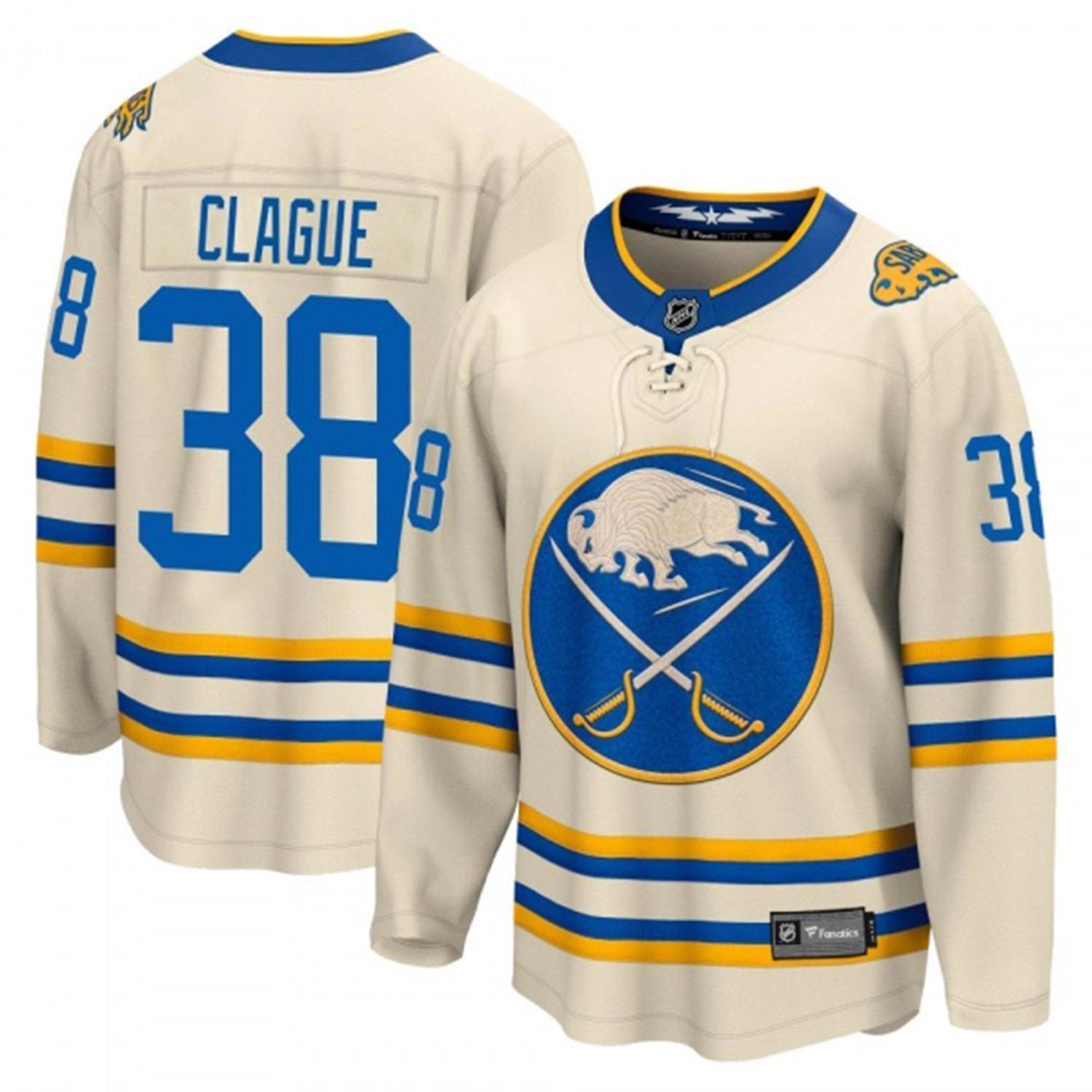 Kale Clague Buffalo Sabres 38 Jersey