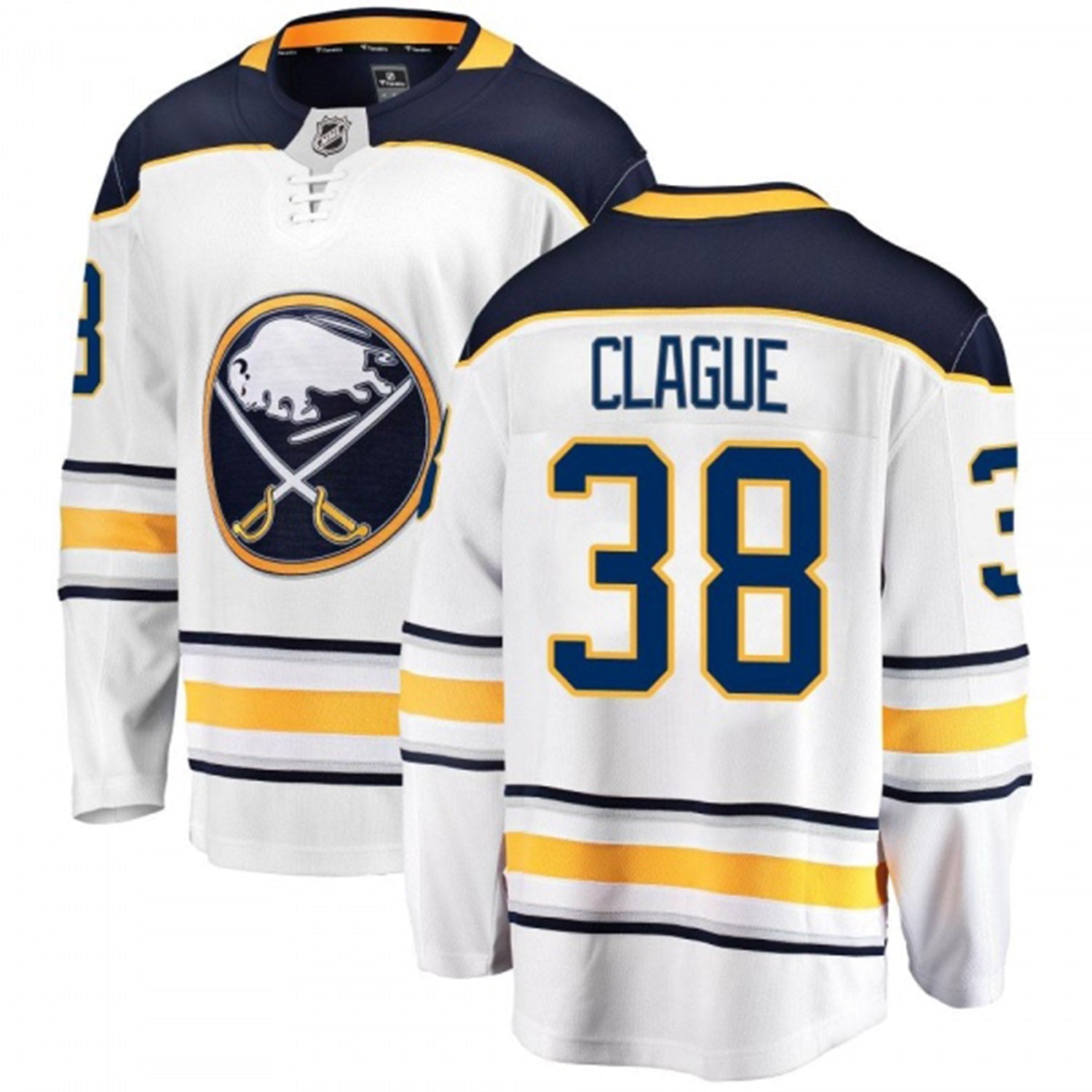 Kale Clague Buffalo Sabres 38 Jersey