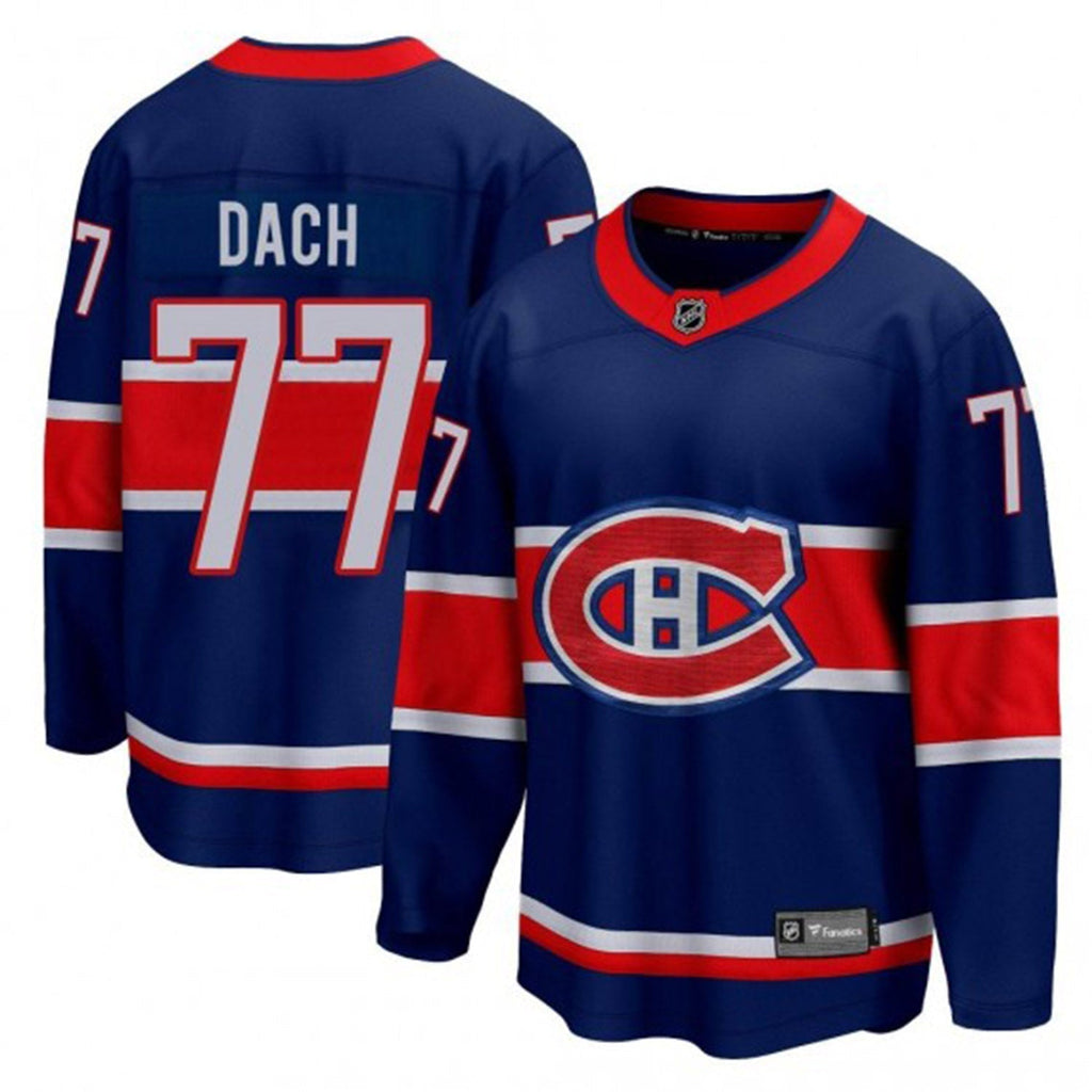 Kirby Dach Montreal Canadiens 77 Jersey