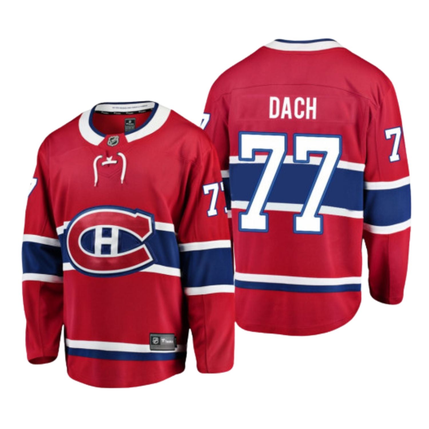 Kirby Dach Montreal Canadiens 77 Jersey