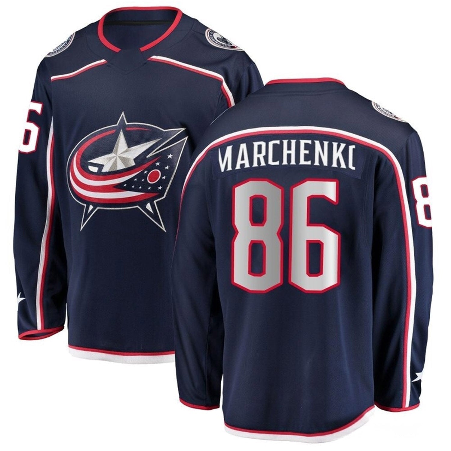 Kirill Marchenko Columbus Blue Jackets 86 Jersey